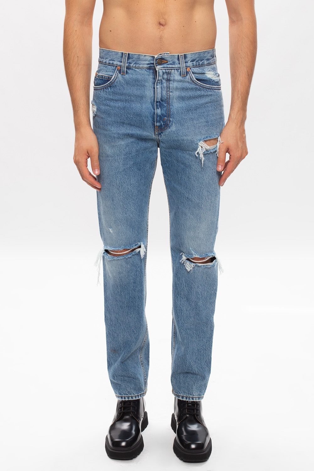 Gucci Raw edge jeans